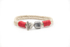 Pulsera Marinera T de cáñamo - PuntoAR - BR-005-NEG-XXS