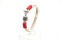 Pulsera Marinera T de cáñamo - PuntoAR - BR-005-ROJ-XXS