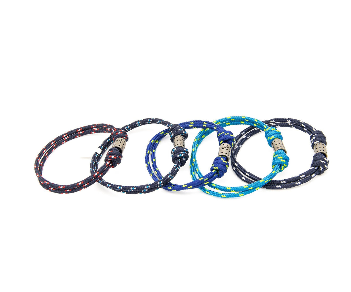 Pulsera Paracord con Abalorio - PuntoAR - NV-ABAL-MOR-XXS-TUB