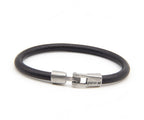 Pulsera Redonda Lisa - PuntoAR - BR-089-NEG-XXS