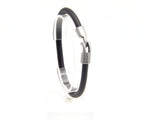 Pulsera Redonda Lisa - PuntoAR - BR-089-NEG-XXS