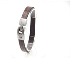 Pulsera Tira Grabada - PuntoAR - BR-333-NEG-XXS