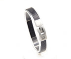 Pulsera Tira Grabada - PuntoAR - BR-333-NEG-XXS