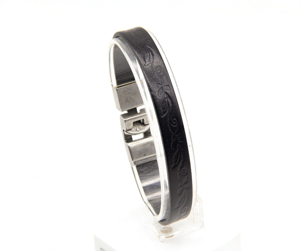 Pulsera Tira Grabada - PuntoAR - BR-333-NEG-XXS