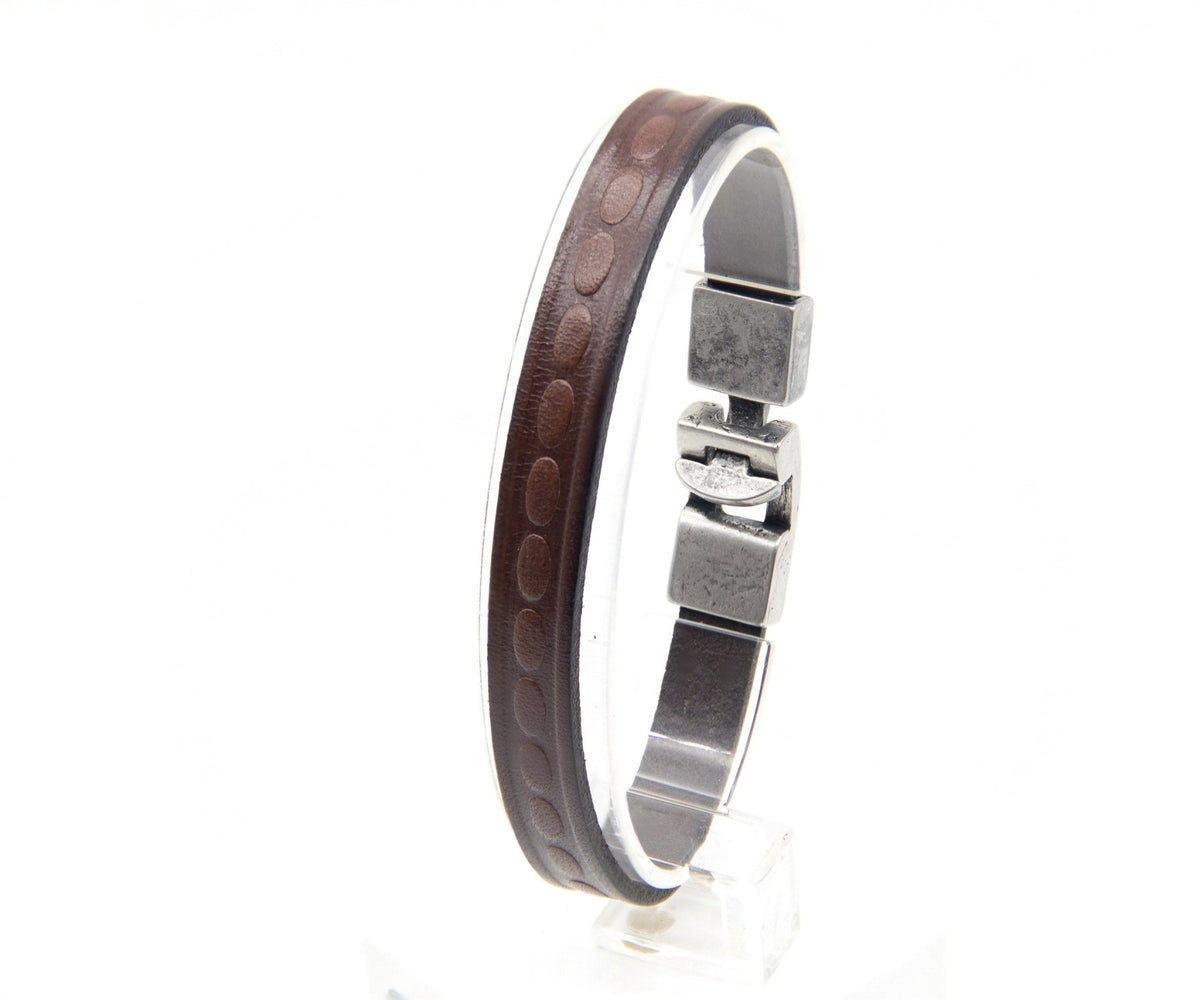Pulsera Tira Grabada - PuntoAR - BR-333-NEG-XXS