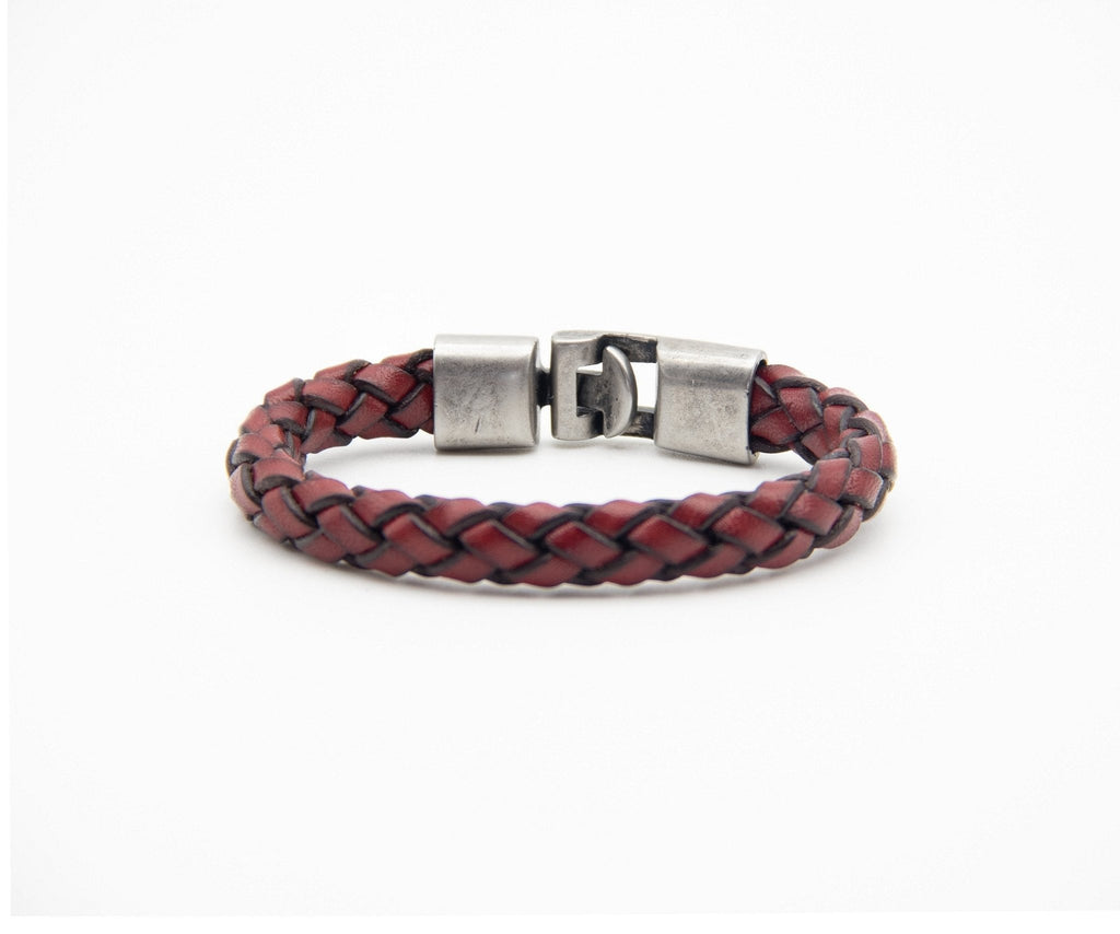 Pulsera Trenza Ancha - PuntoAR - BR-397-BUR-XXS