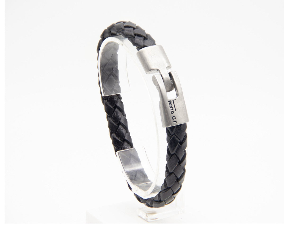 Pulsera Trenza Ancha - PuntoAR - BR-397-BUR-XXS