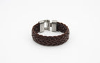 Pulsera Trenzada "Sofía" de Piel Genuina - PuntoAR - 
