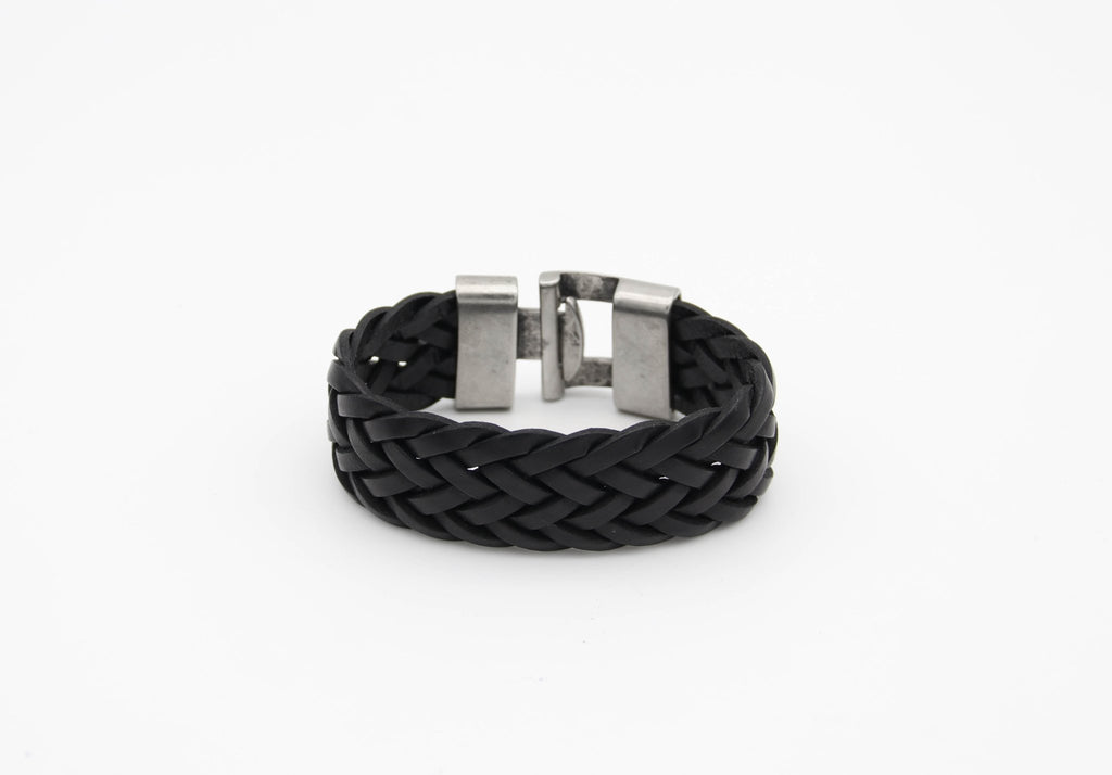 Pulsera Trenzada "Sofía" de Piel Genuina - PuntoAR - 