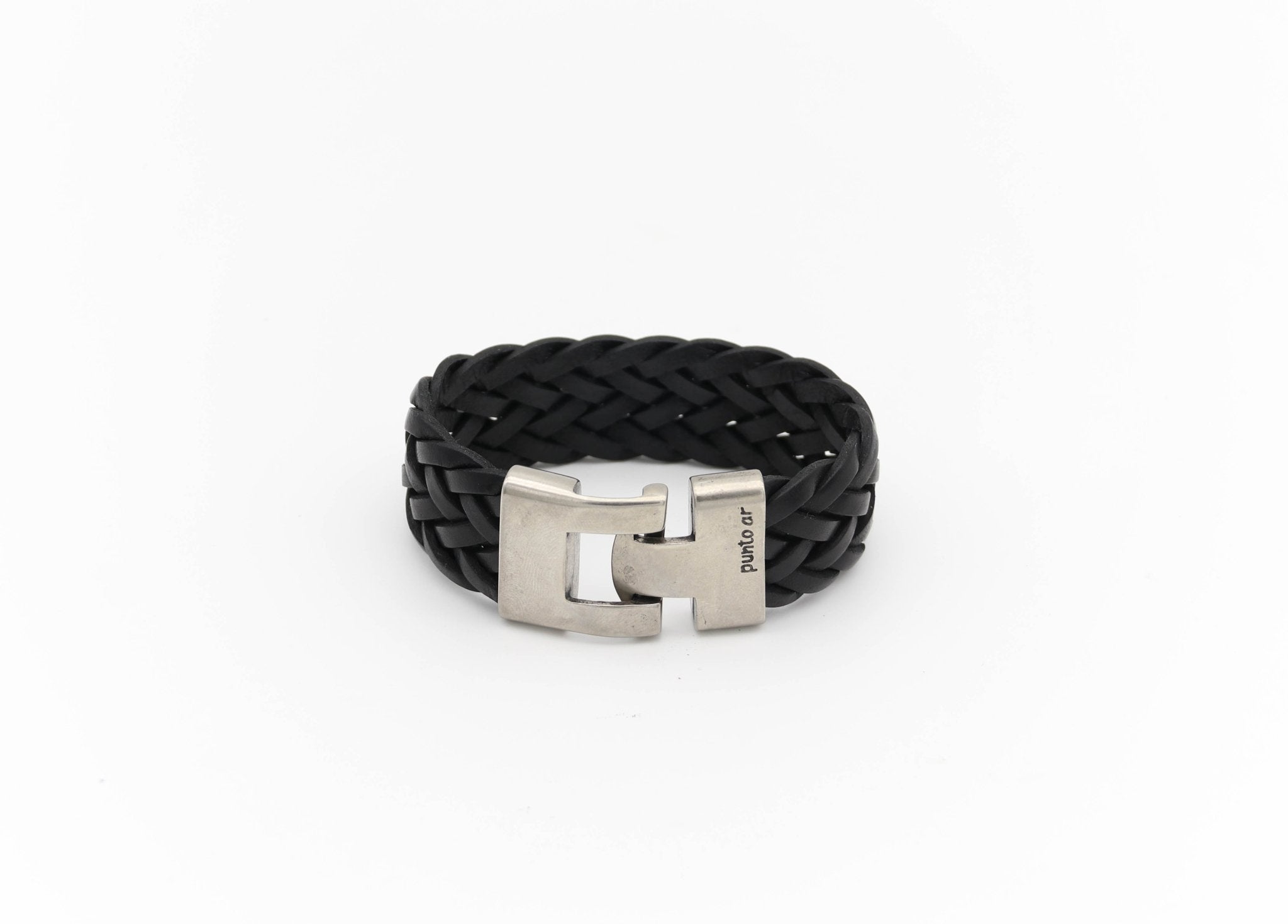 Pulsera Trenzada "Sofía" de Piel Genuina - PuntoAR - 