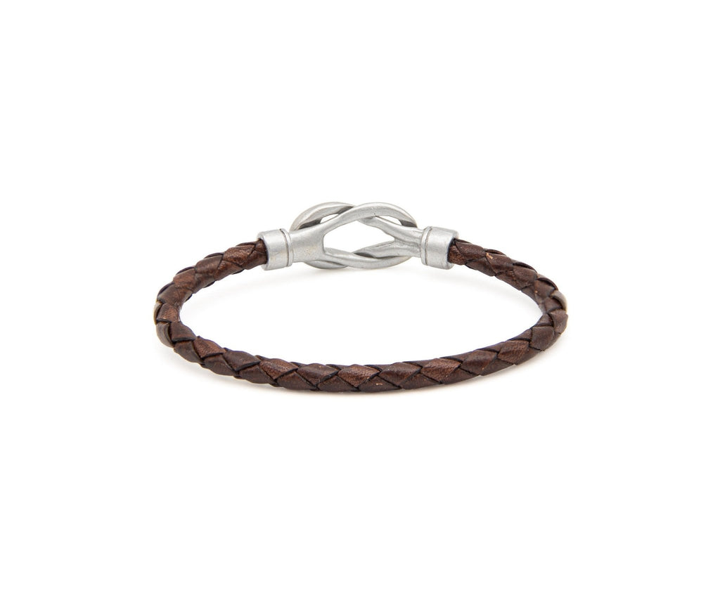 Pulsera Trenzado con cierre nudo - PuntoAR - BR-593-MAR-XXS