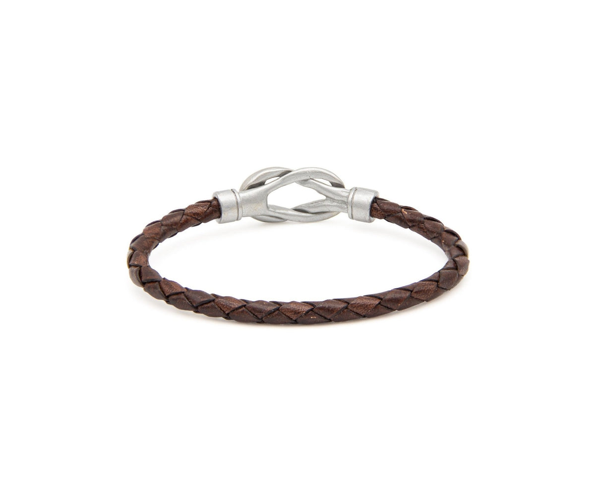 Pulsera Trenzado con cierre nudo - PuntoAR - BR-593-MAR-XXS