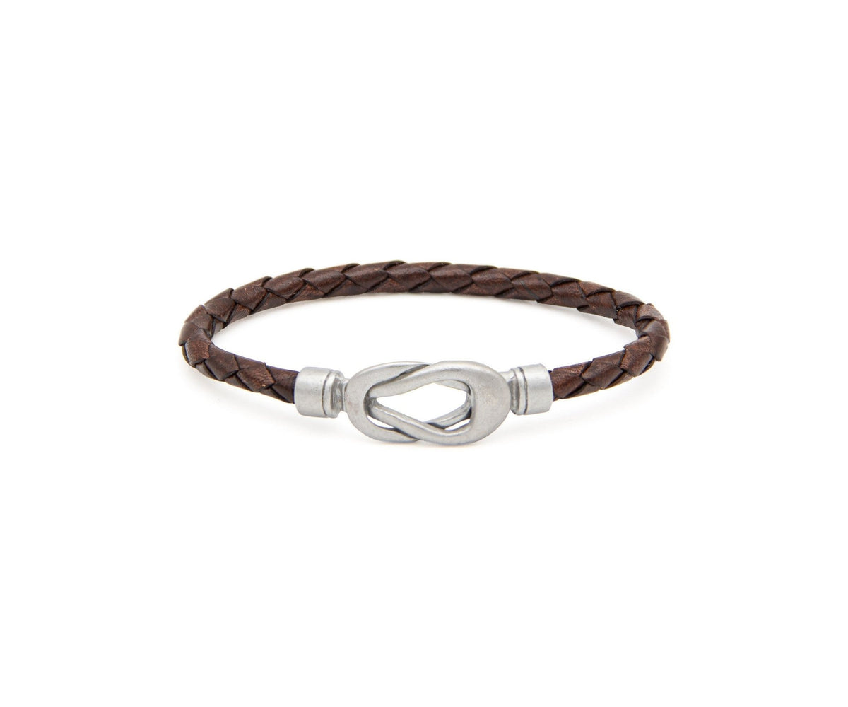 Pulsera Trenzado con cierre nudo - PuntoAR - BR-593-MAR-XXS