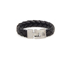 Pulsera Trenzado Grueso - PuntoAR - BR-099-NEG-XXS
