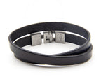 Pulsera Vieja Guardia lisa - PuntoAR - BR-474B-NEG-XXS